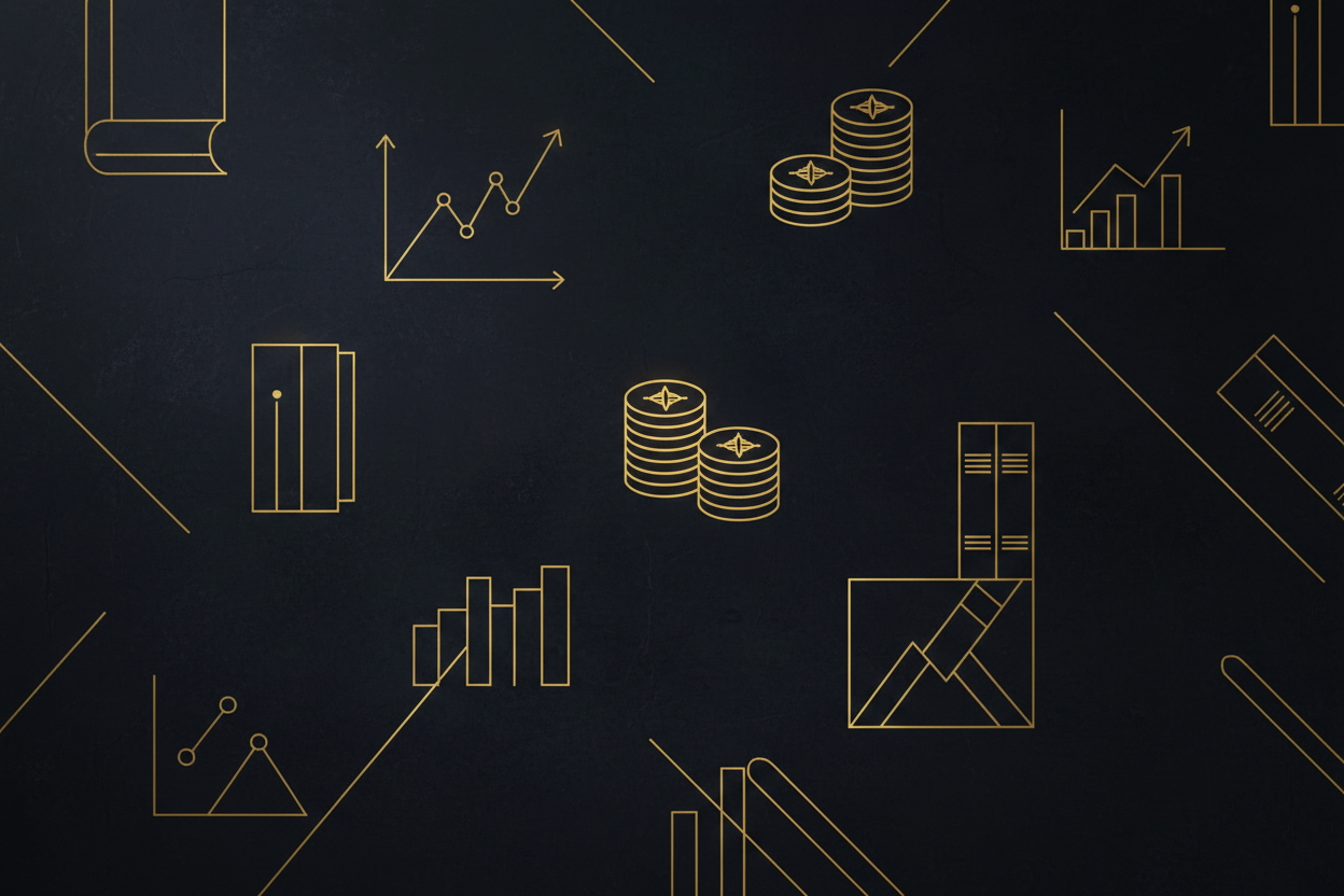 Premium dark gold background